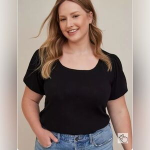 Torrid Puff Sleeve Top